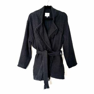 IRO FRINGE COTTON COAT
